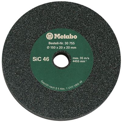 Metabo Accessoires Reserve slijpsteen Ø 150x20x20 mm 80 J SIC - 629103000
