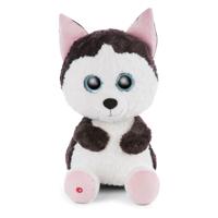 Nici glubschis pluchen knuffel husky barkley, 45cm