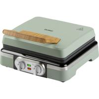 DOMO WAFFELMAKER Wafelijzer Saliegroen
