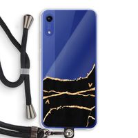 Gouden marmer: Honor Play 8A Transparant Hoesje met koord