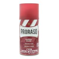 Proraso Scheerschuim Red Shaving Foam Coarse Beards 300ml | Voor Mannen