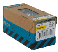 Proftec Spaanplaatschroef Vz Pk PZ2 3.5X20 | 200 stuks - 5203.01.17001