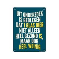 Paperdreams Tekstbord - uit onderzoek is gebleken - thumbnail