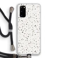 Terrazzo N°14: Samsung Galaxy S20 Transparant Hoesje met koord