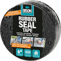 bison rubber seal tape 7.5 cm x 5 m rol