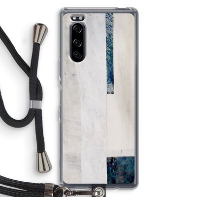 Meet you there: Sony Xperia 5 Transparant Hoesje met koord