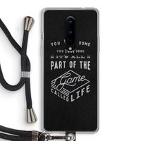 Life: OnePlus 8 Transparant Hoesje met koord