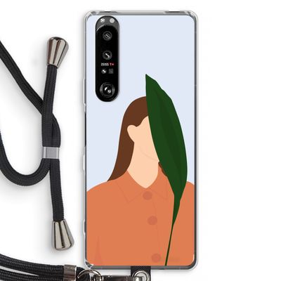 Leaf: Sony Xperia 1 III Transparant Hoesje met koord