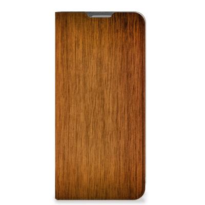 OPPO Reno8 Lite Book | Wallet Case | Donker Hout