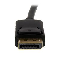 StarTech.com 1,8 m DisplayPort naar VGA adapter converter kabel DP naar VGA 1920x1200 zwart - thumbnail
