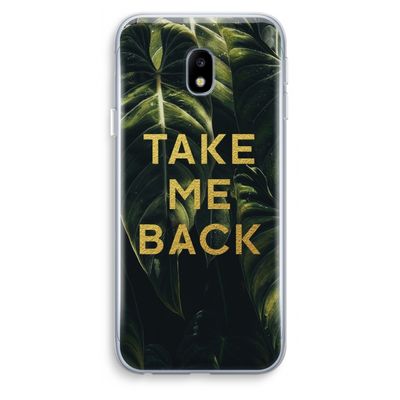 Take me back: Samsung Galaxy J3 (2017) Transparant Hoesje
