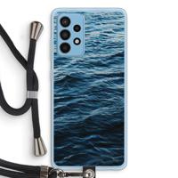 Oceaan: Samsung Galaxy A52 Transparant Hoesje met koord