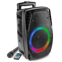 Retourdeal - Fenton FT8LED-MK2 accu speaker met Bluetooth - 300W