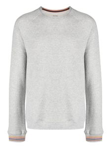 Paul Smith sweat à détails de rayures - Gris