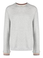 Paul Smith sweat à détails de rayures - Gris