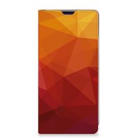 Stand Case voor Samsung Galaxy S10 Plus Polygon Red