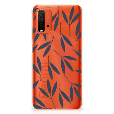 Xiaomi Poco M3 | TPU Case | Leaves Blue