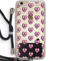 GIRL POWER: iPhone 6 PLUS / 6S PLUS Transparant Hoesje met koord