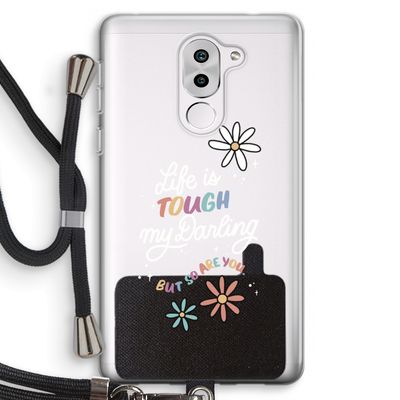 Tough Life: Honor 6X Transparant Hoesje met koord