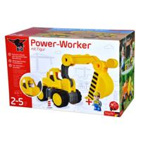 Big power worker midi graafmachine met figuur Big power worker midi graafmachine met figuur
