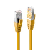 Kabel RJ45 Cat6 FTP Rigide LINDY 45986 Geel 10 m 1 Stuks