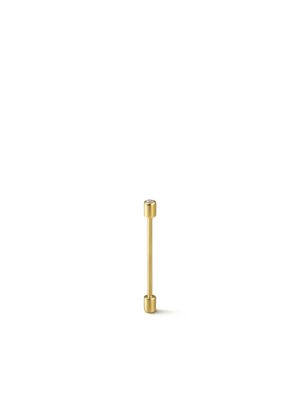 Shihara boucle d'oreille Twist Pin 02 en or 18ct pavée de diamants