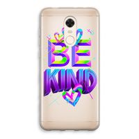 Be Kind: Xiaomi Redmi 5 Transparant Hoesje