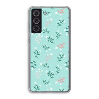 Small white flowers: Samsung Galaxy S21 FE Transparant Hoesje