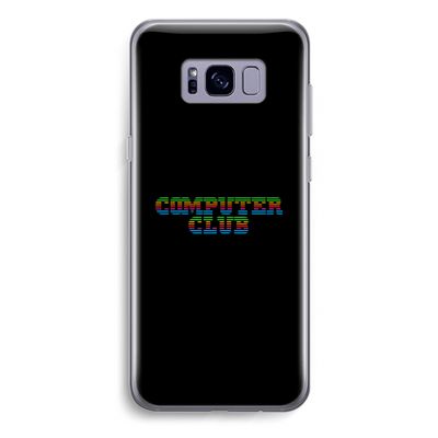 Retro: Samsung Galaxy S8 Plus Transparant Hoesje