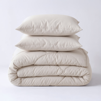 1+1 Gratis Wasbaar Lazy Dekbed Zonder Overtrek - Zonder Overtrek - Uni - Off White - Dekbed-Discounter.nl