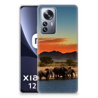 Xiaomi 12 Pro TPU Hoesje Olifanten