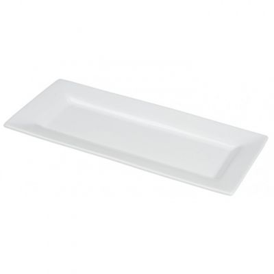 Alpina serveerschaal wit 28,5 x 13,5 x 2 cm Alpina serveerschaal wit 28,5 x 13,5 x 2 cm