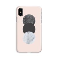 Marmeren cirkels: iPhone Xs Volledig Geprint Hoesje