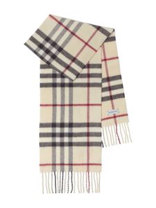 Burberry Kids écharpe en cachemire à motif Vintage Check - Tons neutres