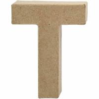 Creativ Company letter papier-maché t, 10cm
