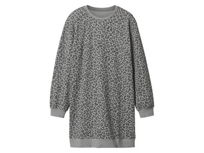 esmara Dames jurk (Luipaardprint/grijs, L (44/46))