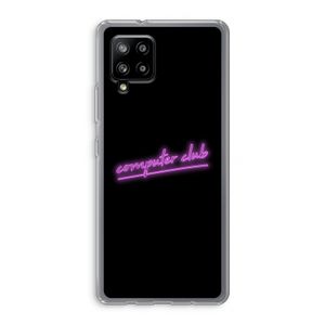 Vice Black: Samsung Galaxy A42 5G Transparant Hoesje