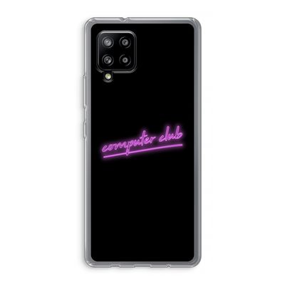 Vice Black: Samsung Galaxy A42 5G Transparant Hoesje