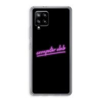 Vice Black: Samsung Galaxy A42 5G Transparant Hoesje