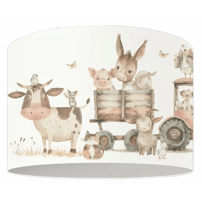 Designed4Kids hanglamp boerderij dieren Designed4Kids hanglamp boerderij dieren