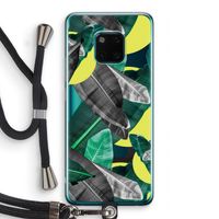 Fantasie jungle: Huawei Mate 20 Pro Transparant Hoesje met koord
