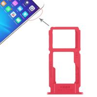 SIM-kaarthouder + SIM-kaarthouder / Micro SD-kaart lade voor tegenstander R11(Red)