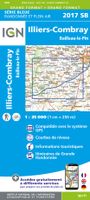 Wandelkaart - Topografische kaart 2017SB Illiers-Combray, Bailleau-le-Pin | IGN - Institut Géographique National - thumbnail
