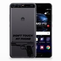 Huawei P10 Silicone-hoesje Pistol DTMP - thumbnail