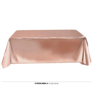 Rosé Gouden Metallic Tafelkleed (137x274)