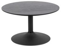 Salontafel Aurora MDF Zwart Ø70cm - Giga Living