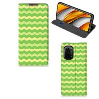Xiaomi Mi 11i | Poco F3 | Hoesje met Magneet | Waves Green