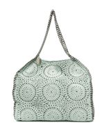 Stella McCartney sac cabas Falabella en crochet - Vert