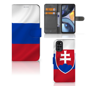 Motorola Moto G22 Bookstyle Case Slowakije