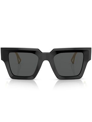 Versace Eyewear lunettes de soleil à monture carrée - Noir